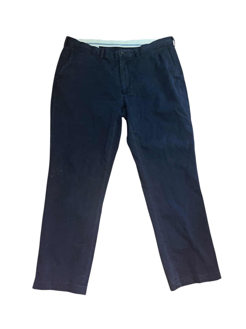 Polo Ralph Lauren Mens Navy Chino Pants 40x32 Classic Straight 100% Cotton